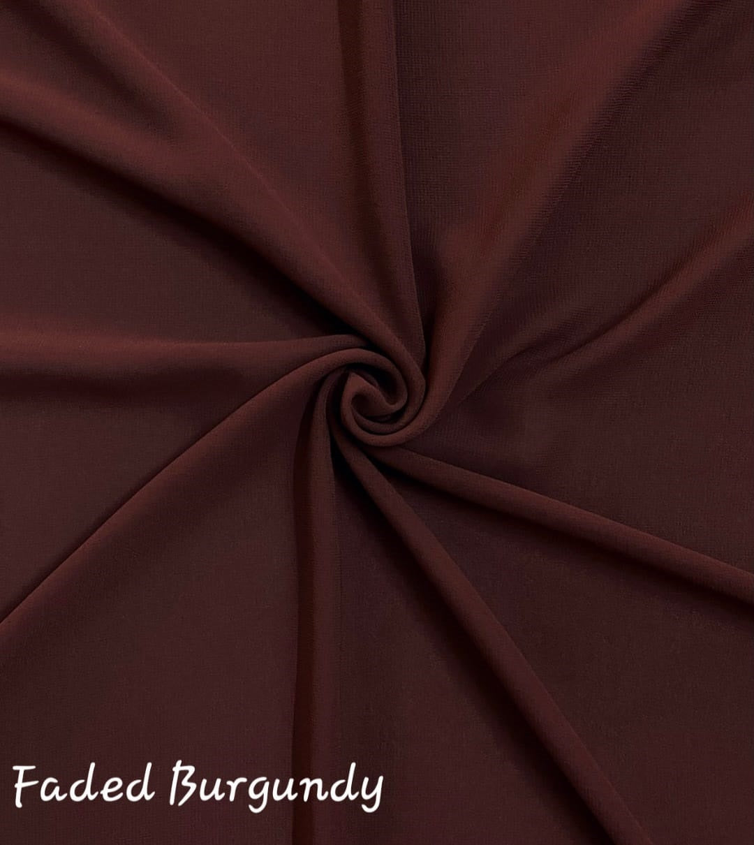 Faded Burgundy Georgette Hijab
