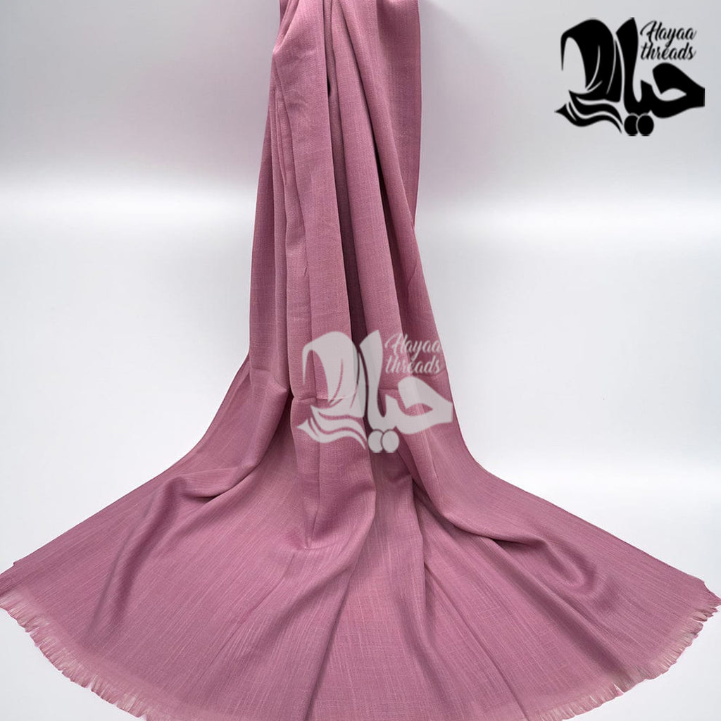 Pink Turkish Lawn Scarf XXL