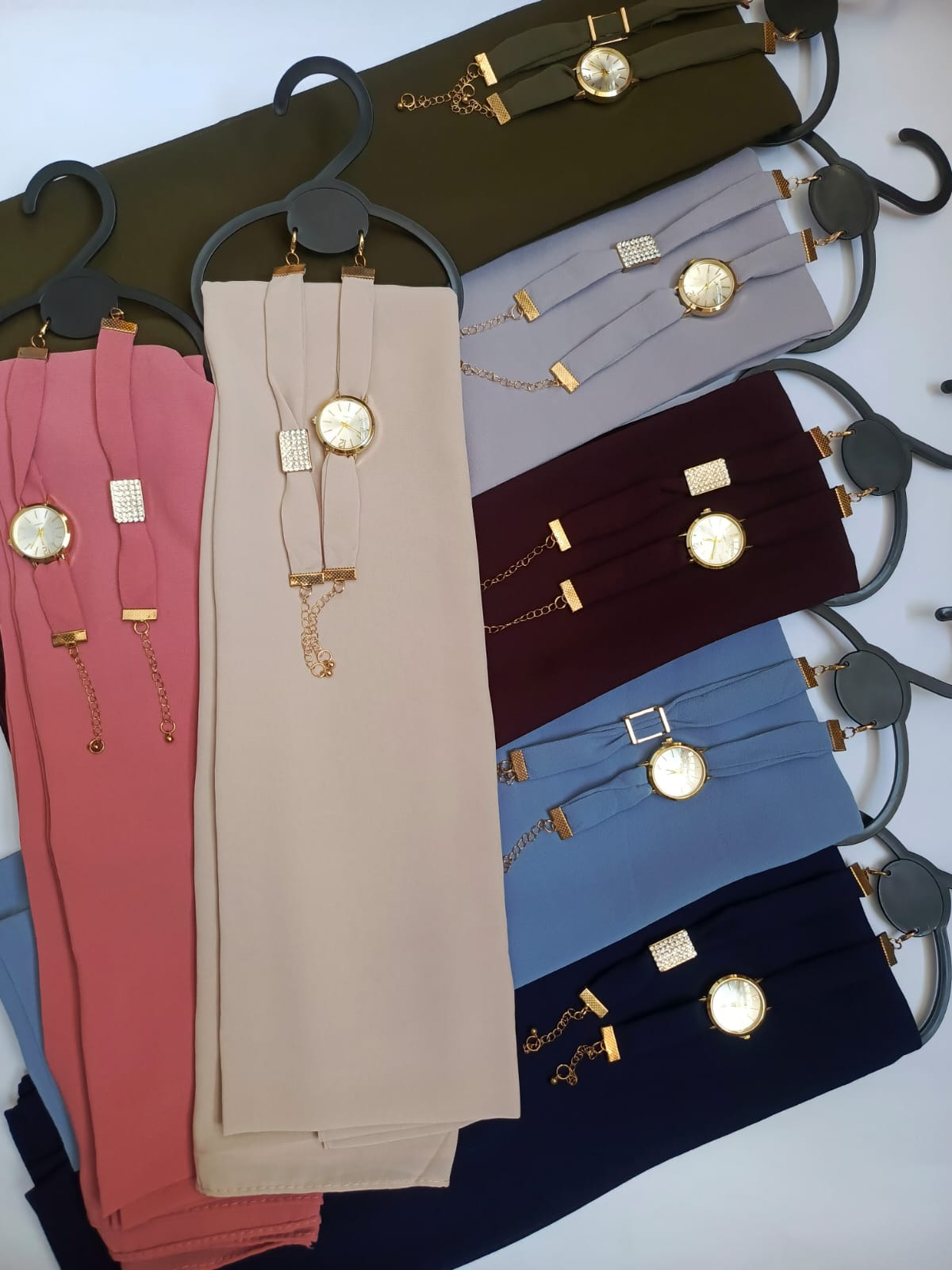 Georgette Scarf+Watch+Bracelet