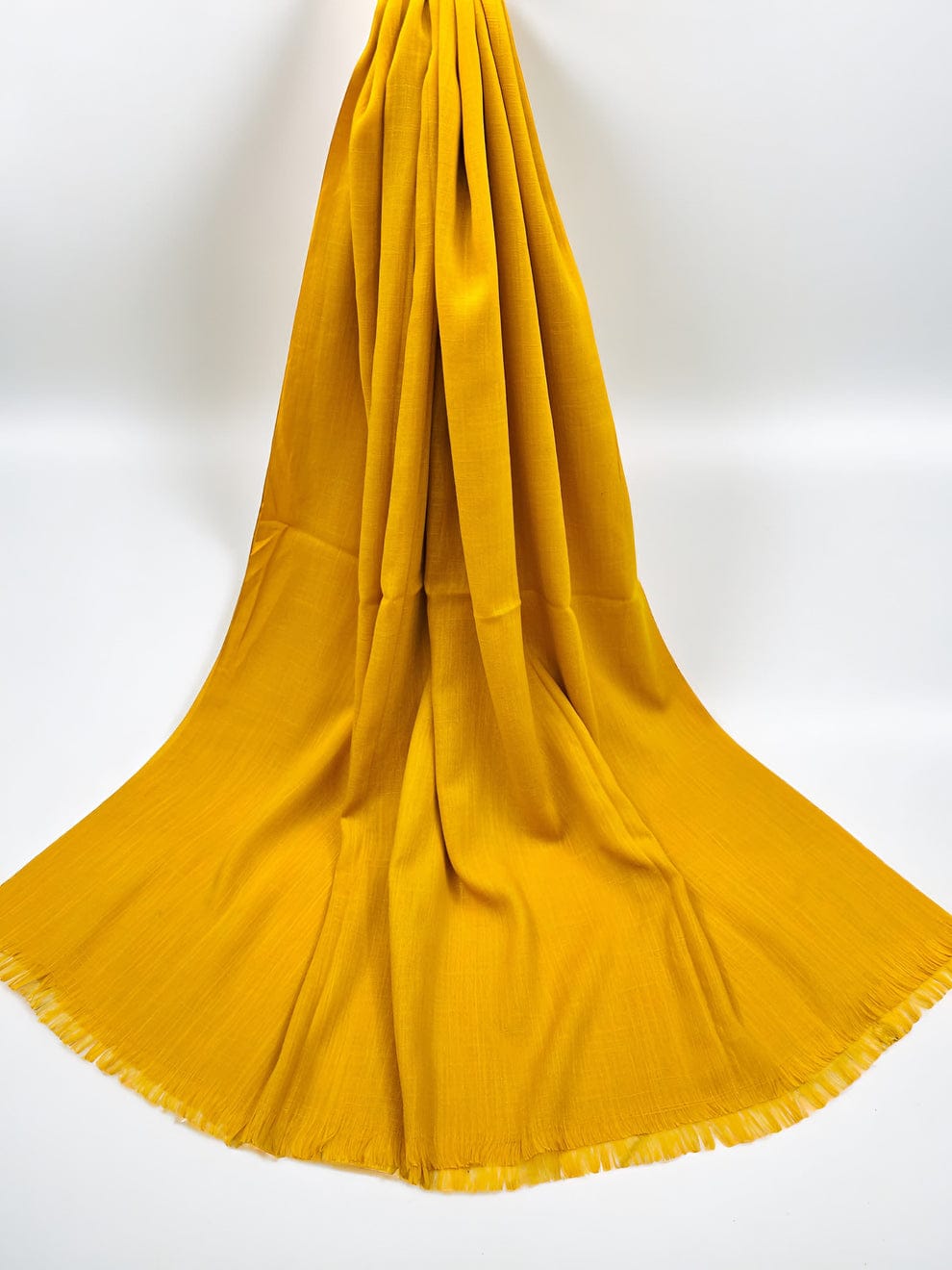 Yellow Turkish Lawn Scarf XXL