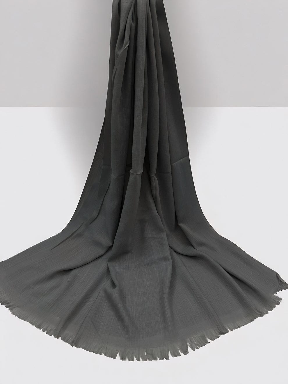 Grey Turkish Lawn Scarf XXL