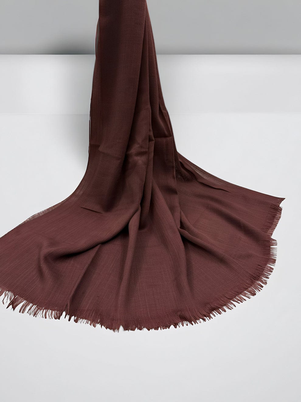 Brown Turkish Lawn Scarf XXL